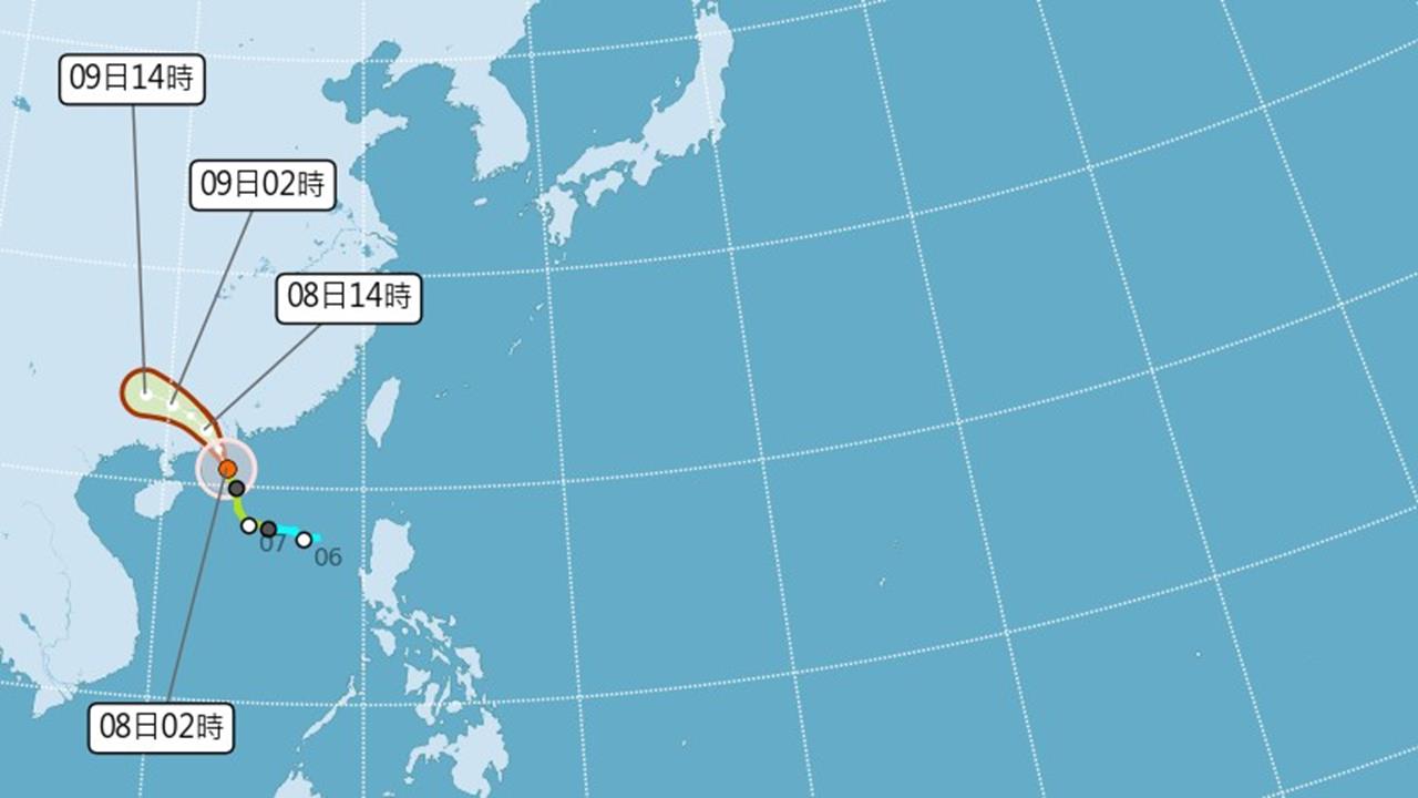 快新聞／午後仍有西北雨！高溫上看36度　輕颱塔巴最新路徑曝光了