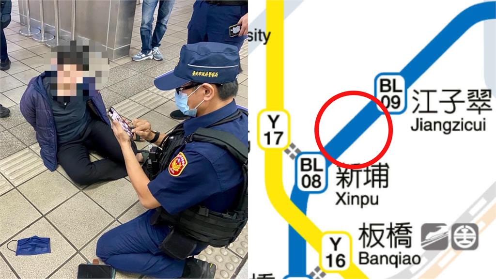 北捷攻擊事件重演！他喊江子翠到龍山寺「多增1站」網白眼：溪底站嗎