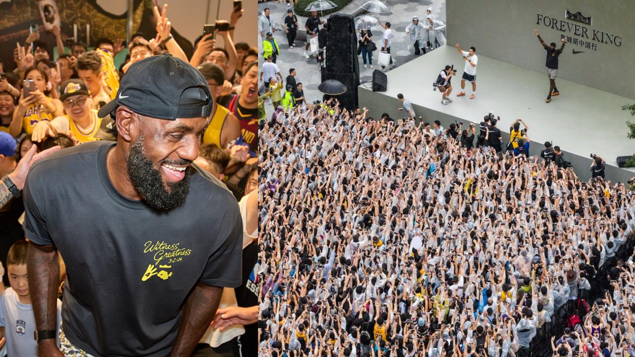 NBA/一張「吾皇萬歲照」秒懂魅力!詹皇任訓練營導師、台小將獲職籃冠軍隊試訓