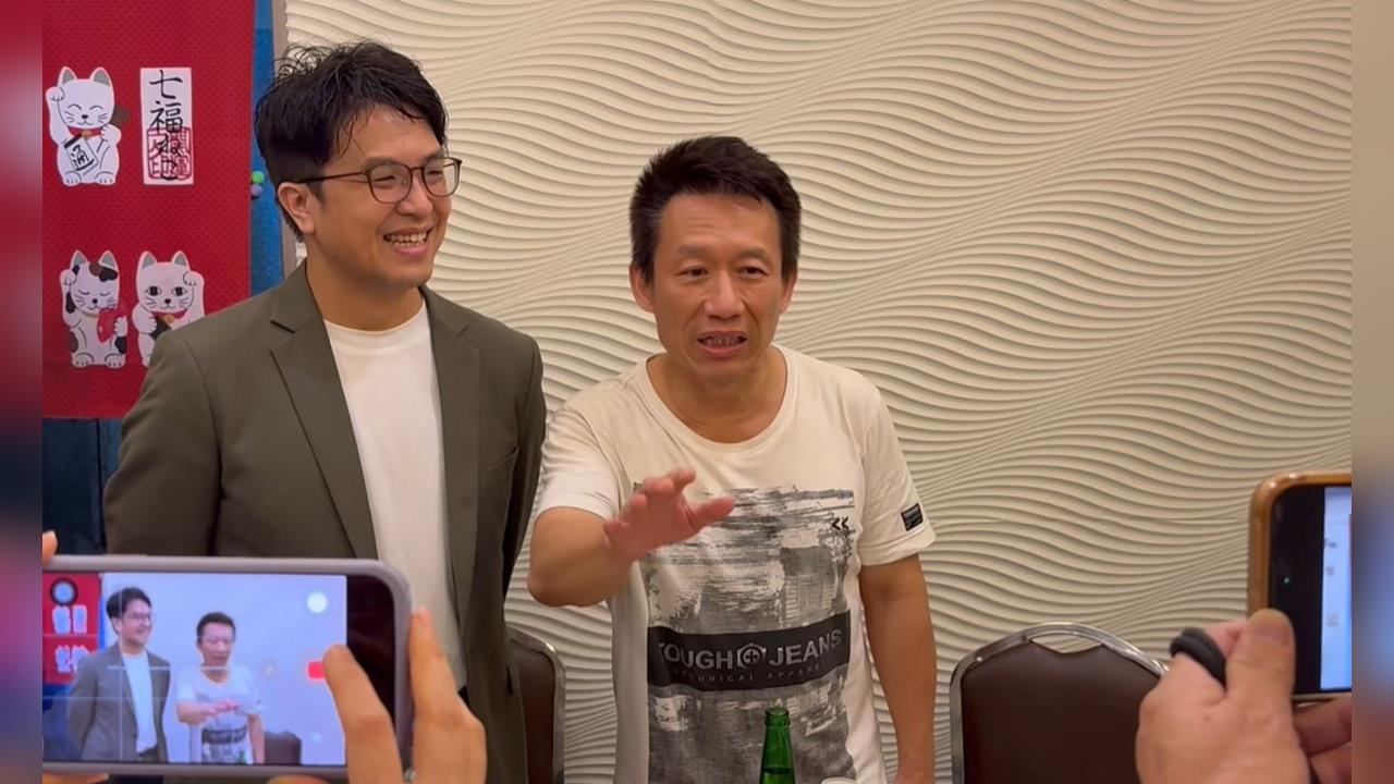郭子乾模仿「賴清德、蘇貞昌」替沈伯洋站台！逼真程度全場看傻