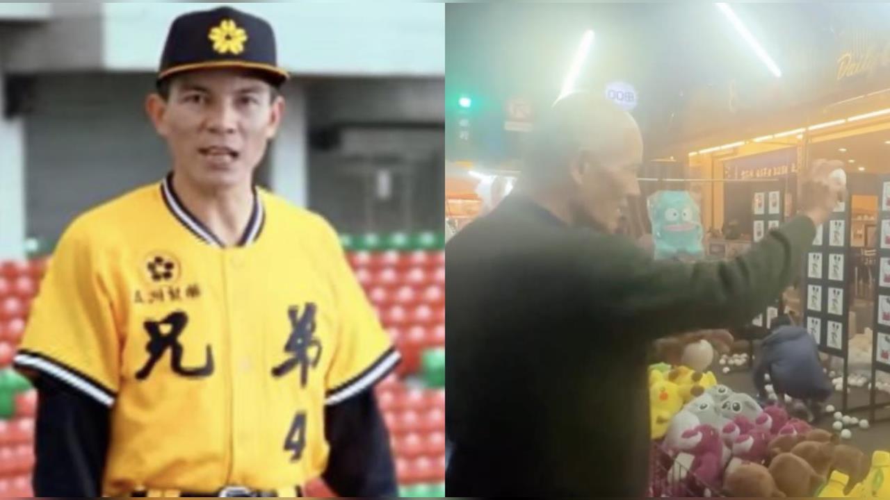 棒球(影)／兄弟「盜帥」為愛女夜市復出改當投手！網笑：老闆知道你爸上古神獸嗎？