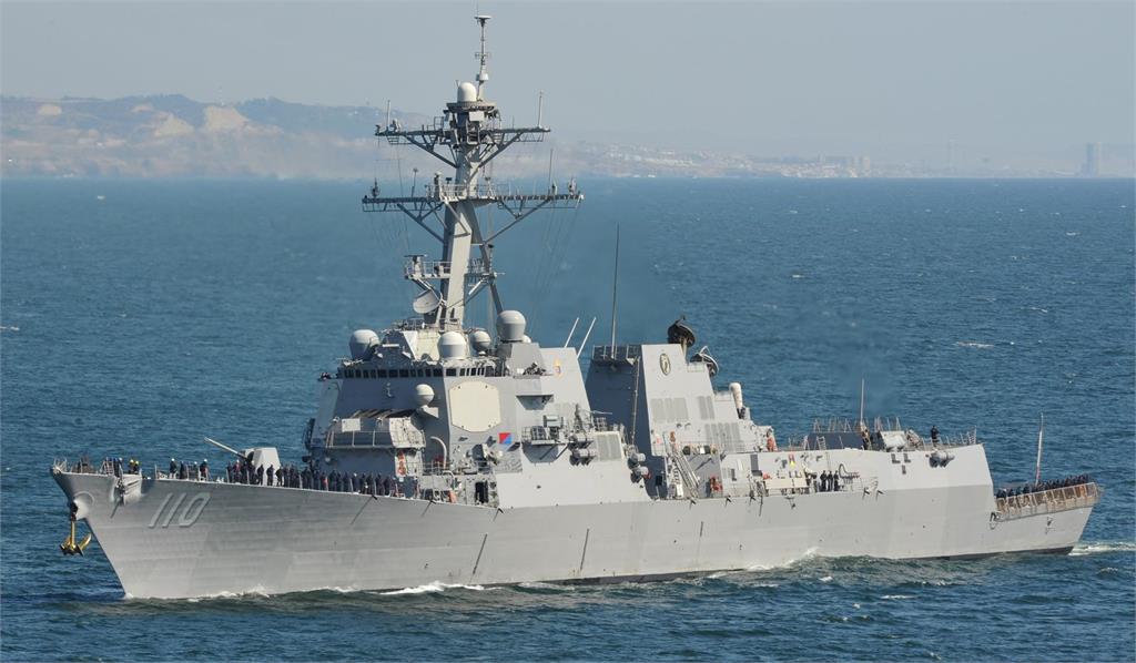 川普任內第2次！　美軍驅逐艦4/23再通過台海