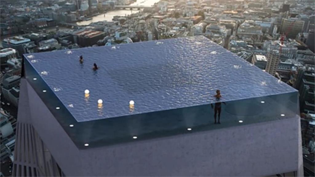 挑戰膽量！55樓高透明泳池 最快2020動工