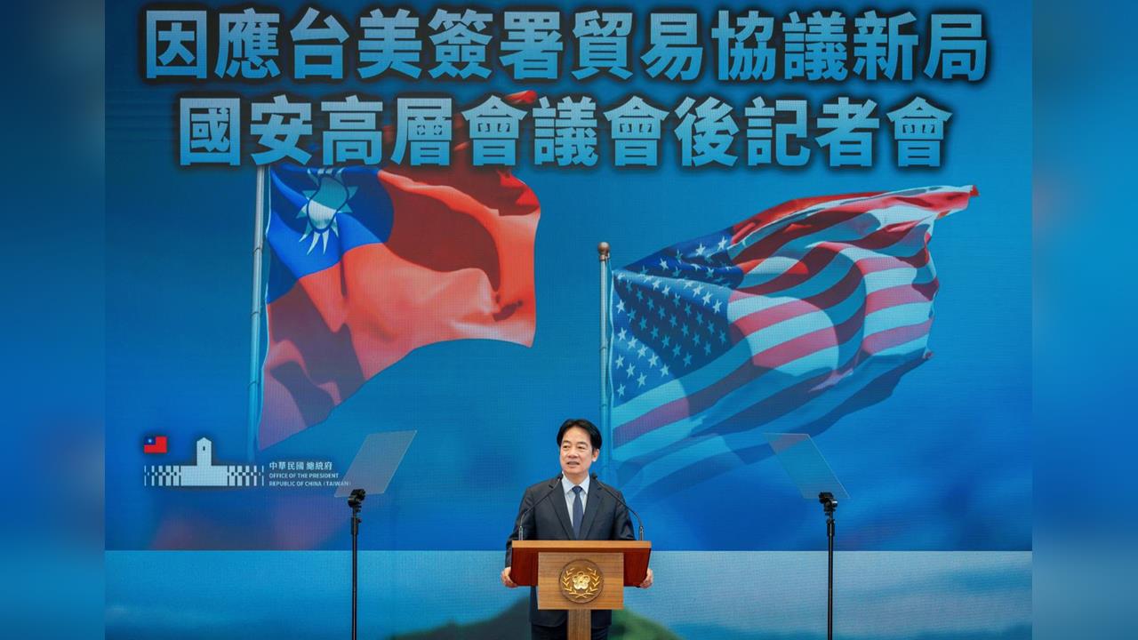 快新聞／鄭麗君赴美簽署貿易協定凱歸　賴總統：台灣一定會更堅韌繁榮