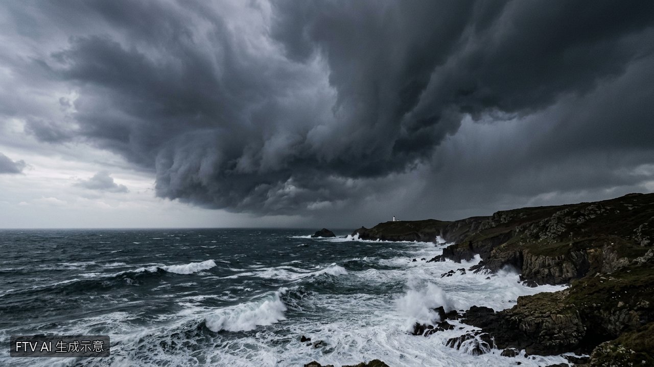 颶風楚迪逼近墨西哥西部　恐迅速增強帶來致災強降雨