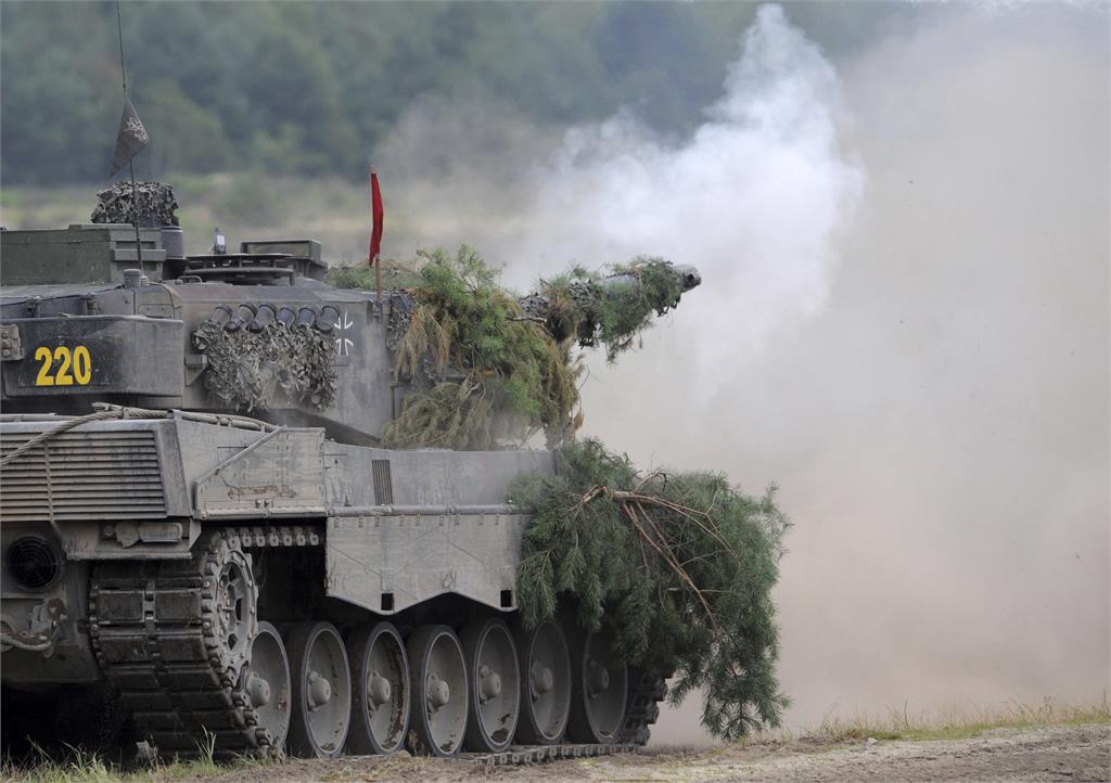 快新聞／德國宣布軍援「豹2」戰車給烏克蘭　首批提供14輛