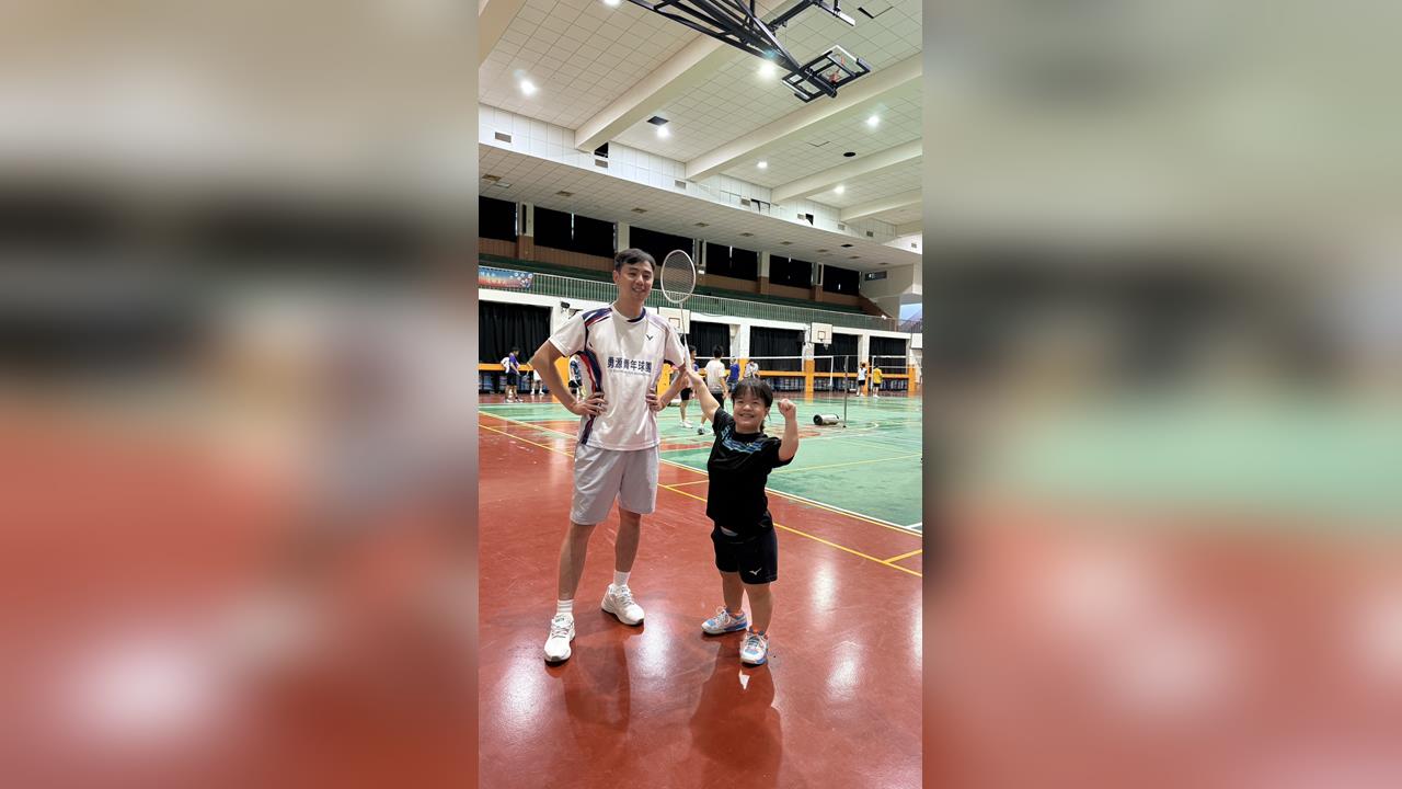 築夢舵手鄭竣逸 陪伴新北羽球身障選手走向國際舞臺