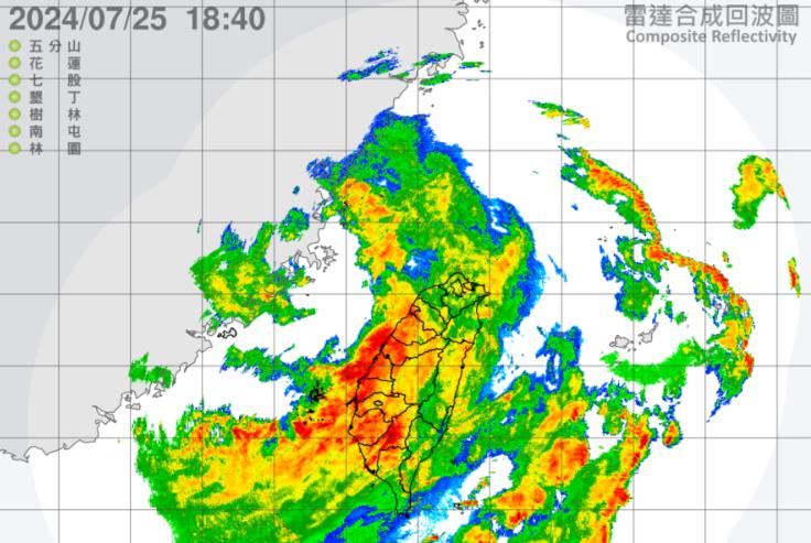 快新聞／凱米颱風尾威力驚人　「這區」單日雨量1412毫米破紀錄