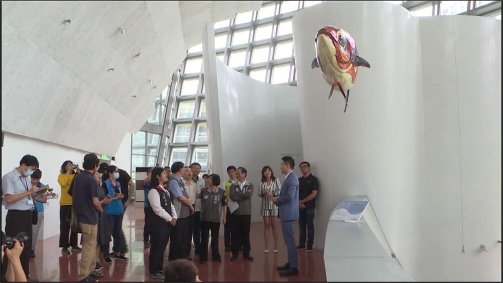 6/8世界海洋日！桃園市府展出「魚藝藝術」
