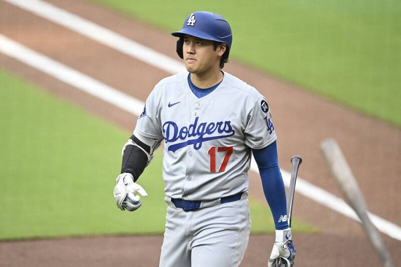 MLB/大谷翔平熄火中斷8月連續上壘紀錄!道奇1:5吞敗痛失西區龍頭寶座