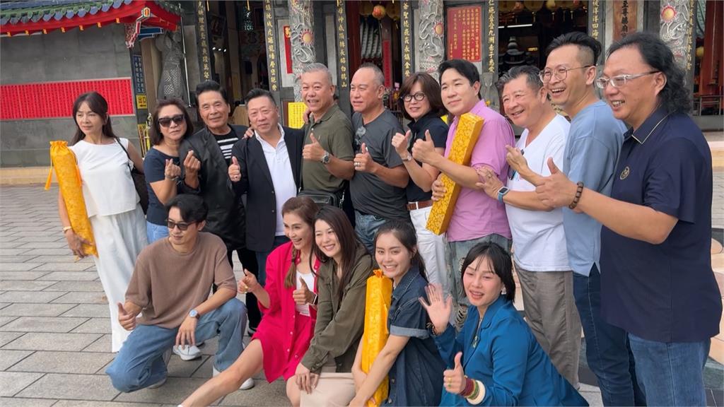 88宮廟祈福之旅圓滿　國片劇組演員地母廟感恩還願