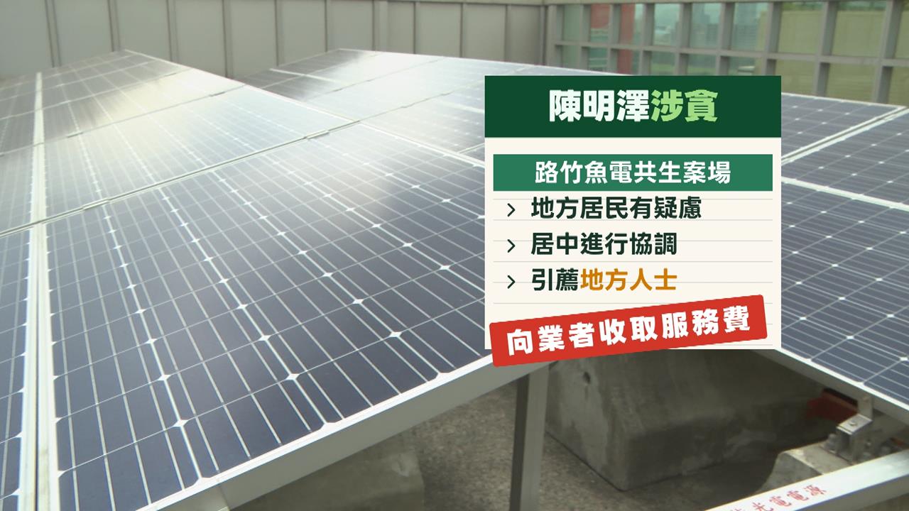 涉索賄光電廠上千萬　高雄市議員陳明澤裁定羈押