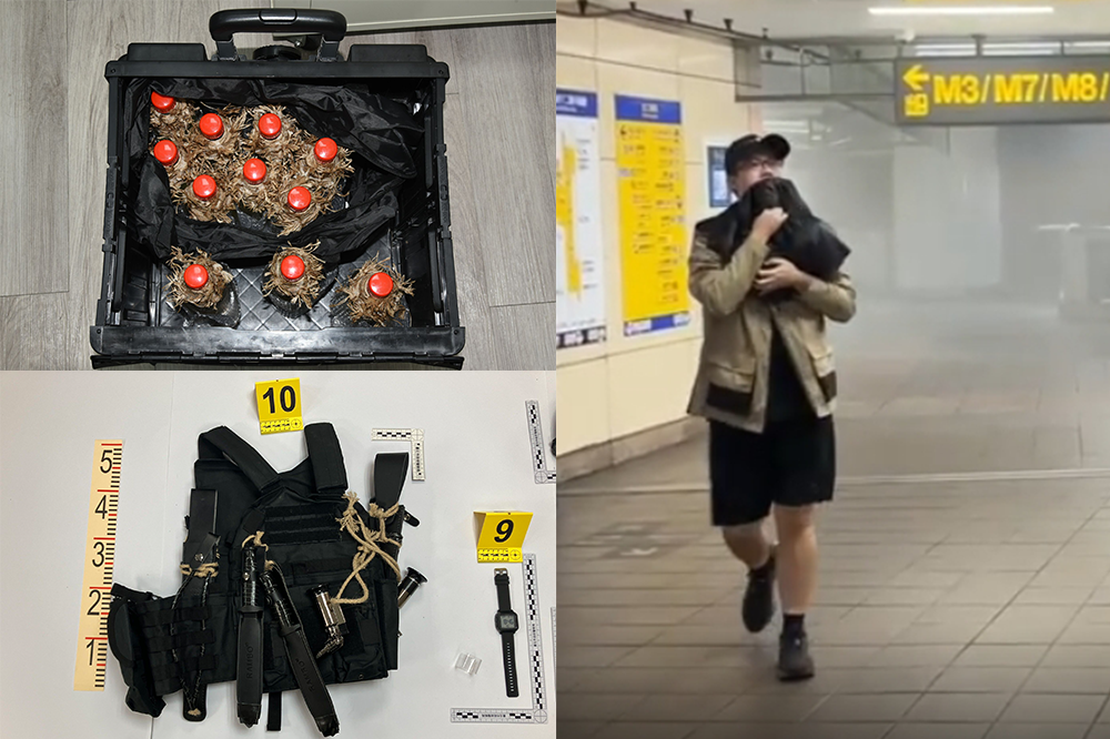 張文屯「囤汽油彈、5度變裝、Google Maps紀錄」 若未死恐有第3波攻擊