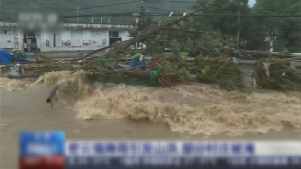 一天降整年雨量！　中國河北山崩釀2死、北京山洪爆發