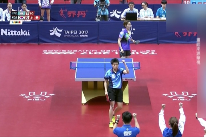 台灣桌球男團、女團  無緣晉級並列銅牌