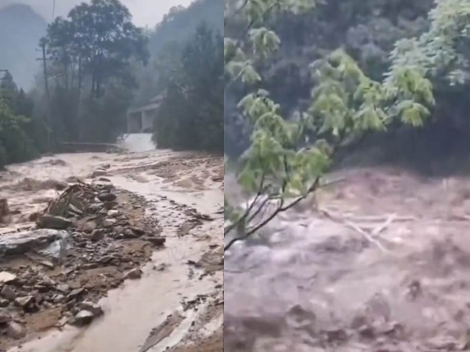 快新聞／中國西安突遭遇土石流「民房遭沖毀」　已2人死亡、16人失蹤