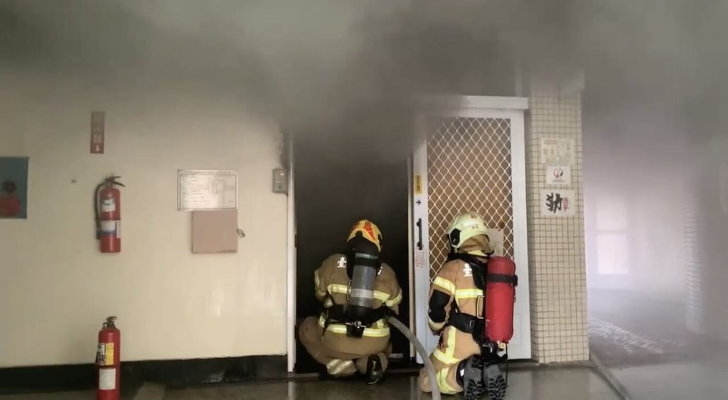 台南新化啟聰學校火警　緊急疏散撲滅無人傷亡