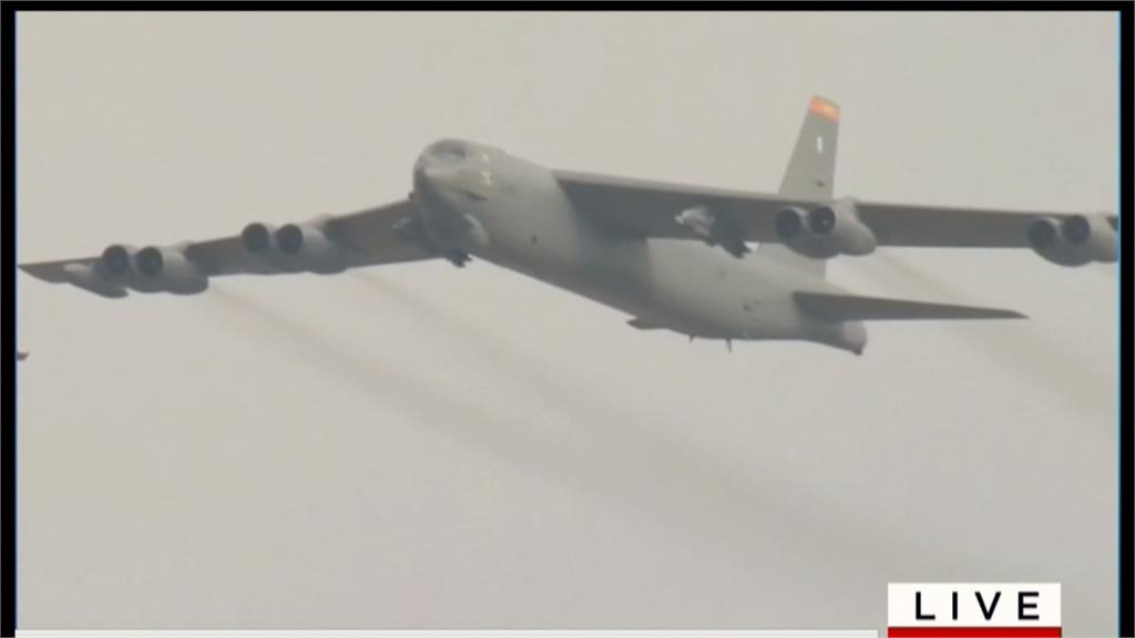 美中緊繃 美軍「B-52H」轟炸機再現東海識別區