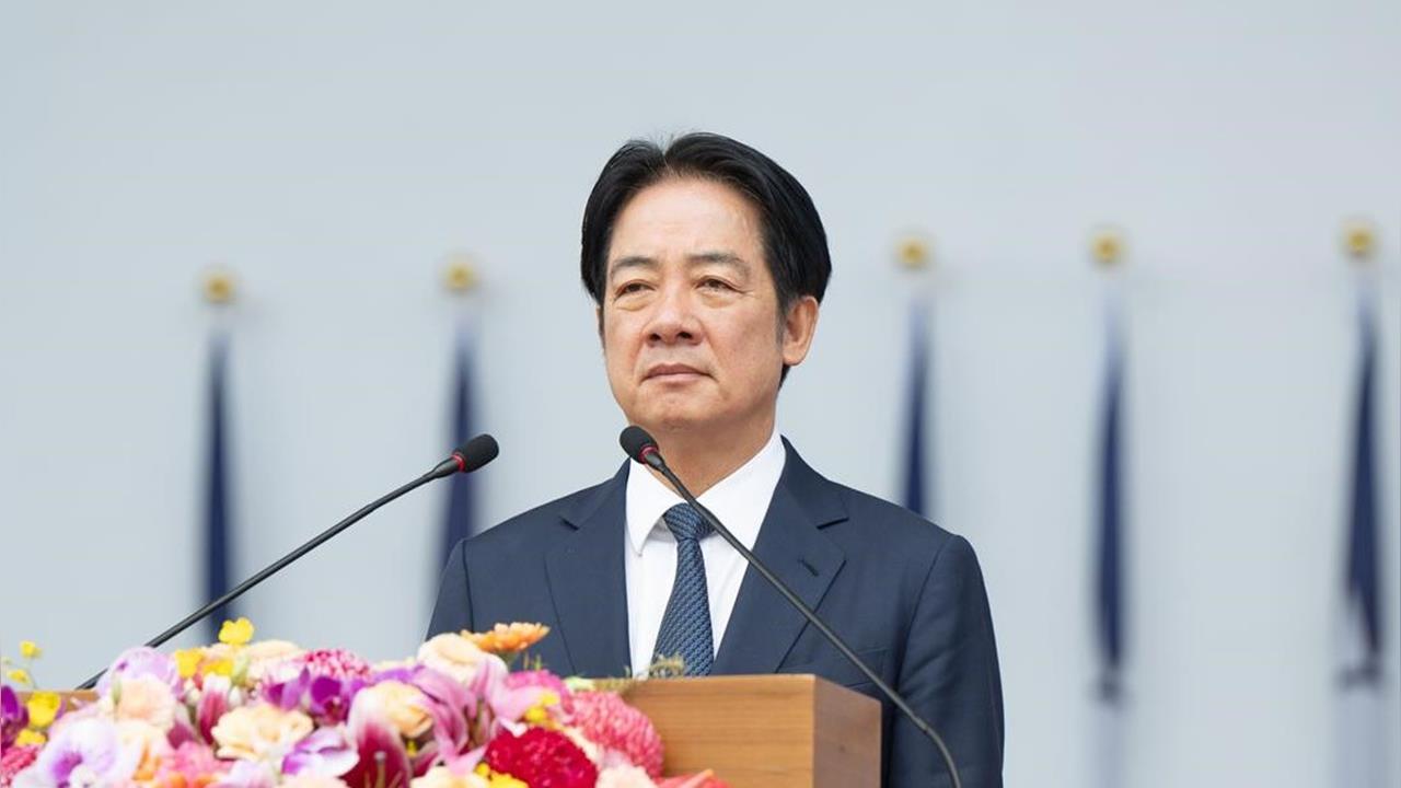 快新聞/賴總統投書《華郵》!承諾軍費升至GDP5% 攜手美國迎向勝利