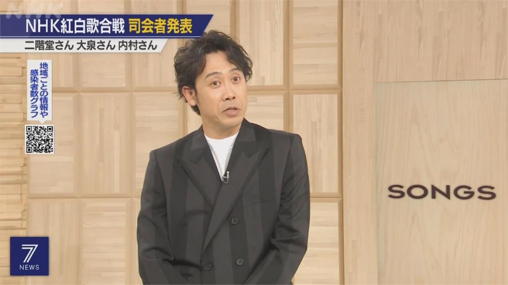 日本NHK紅白司儀出爐 大泉洋取代嵐擔任白組司儀