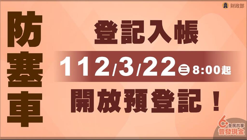 快新聞／普發6000元「今天8點可上網登記」　5種入帳方式一次看