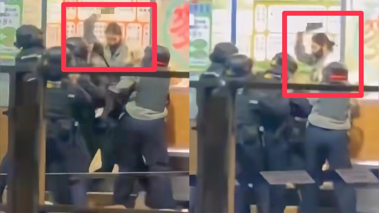 中國女「血洗香港牛雜麵店」？因無法電子支付「失控狂砍警」下場曝光