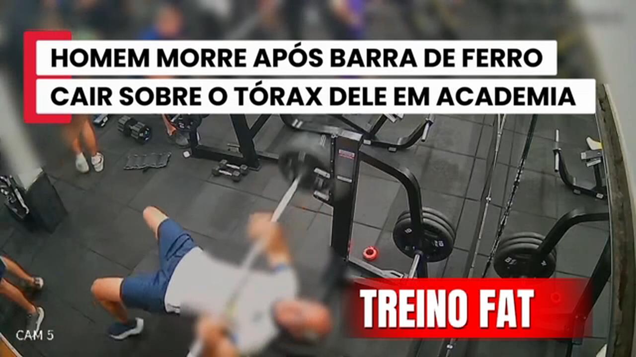 巴西館長臥推疑槓片沒固定好 槓片砸落胸口送醫不治