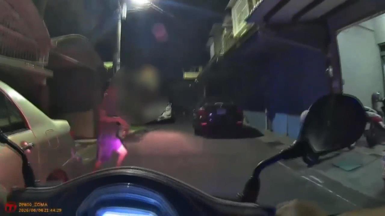 抓酒駕移工! 高雄女警機智回頭騎車成功逮人