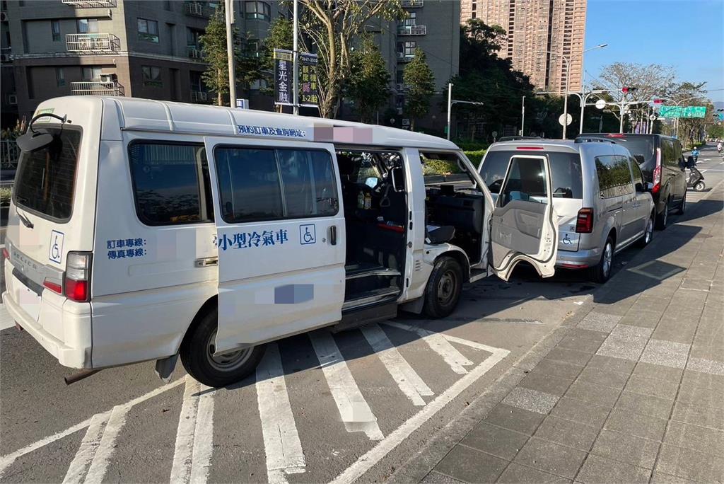 快新聞／驚！復康巴士司機竟涉「毒駕」　自撞路邊停車GG了