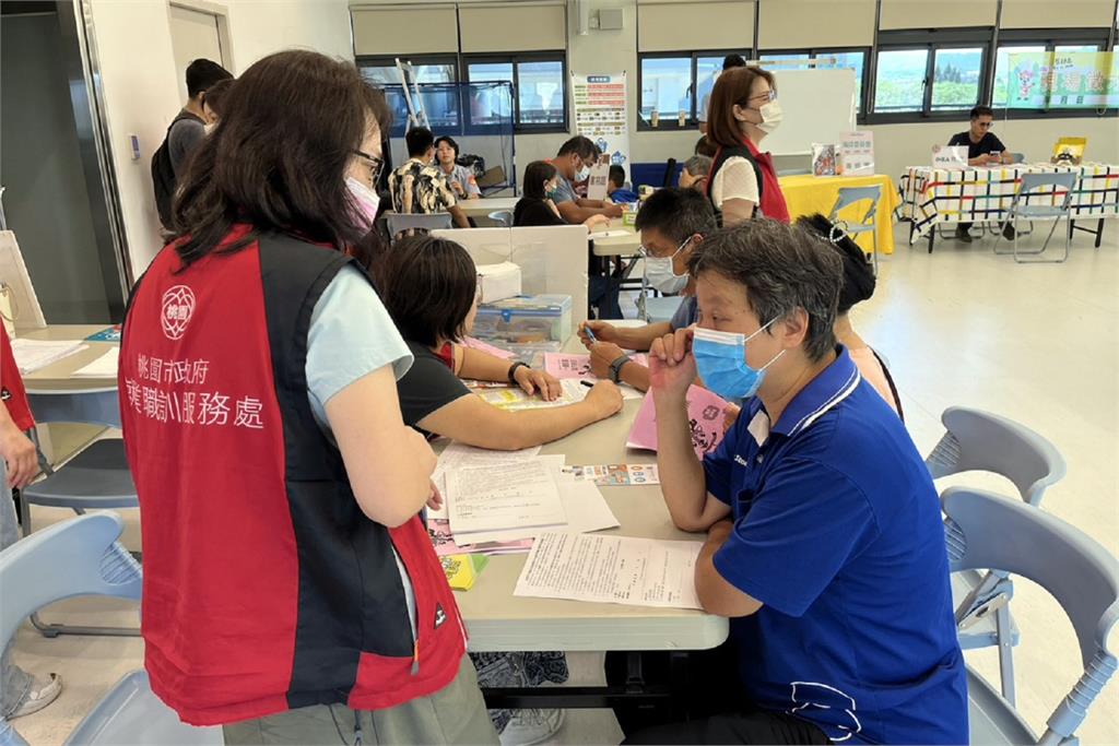 桃市府就服處8月份6場徵才活動　釋出超過7300個職缺