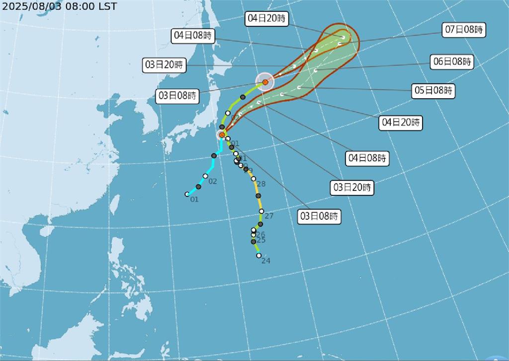 快新聞／最新！「白鹿」颱風生成　氣象署曝可能路徑