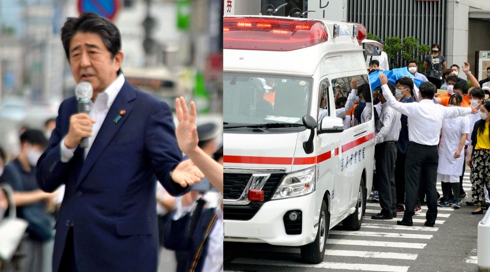 安倍晉三遭槍擊「倒臥血泊」享壽67歲！　6張圖看暗殺驚魂記