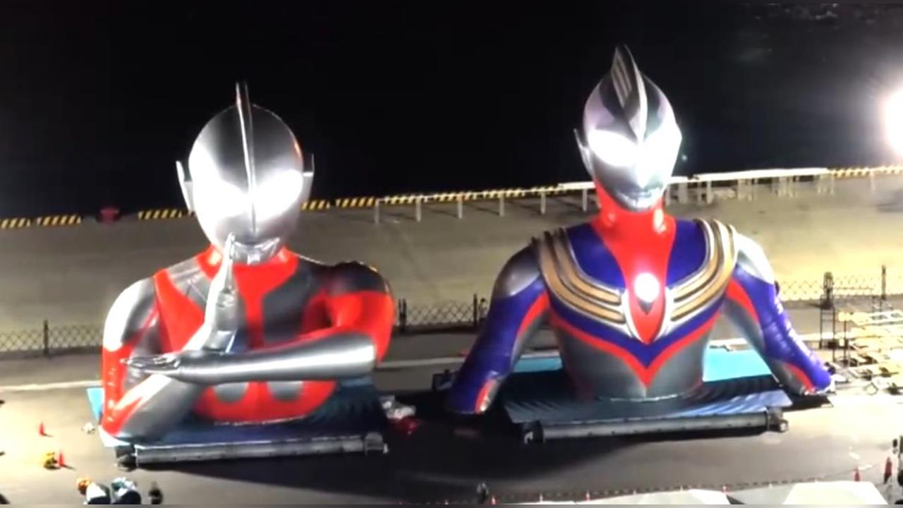 快新聞／超人力霸王降臨高雄！冬日遊樂園2月7日登場　2尊巨型角色港區就位