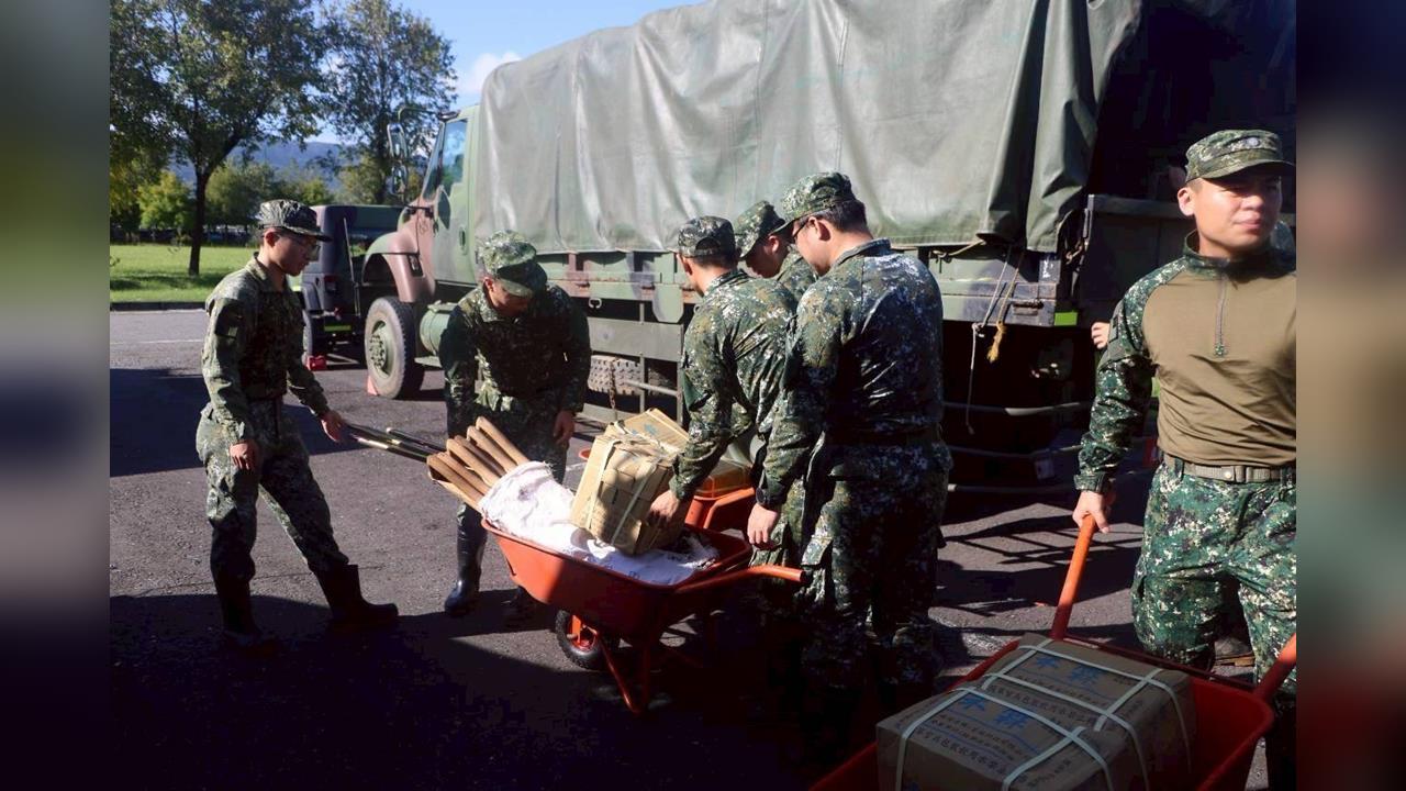 快新聞／救災視同作戰　第三作戰區250官兵投入花蓮光復助重建