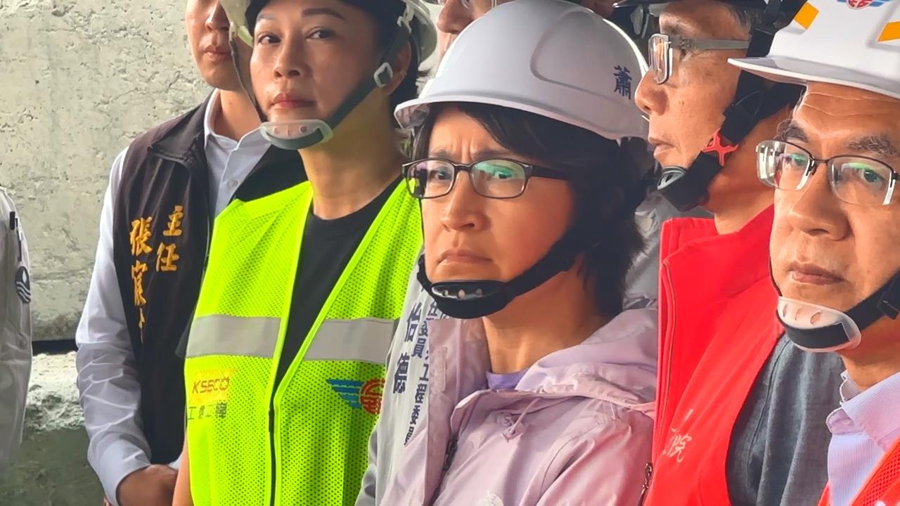 快新聞／光復鄉災後重建最新進度！蕭美琴親赴花蓮視察「守護居民安全」