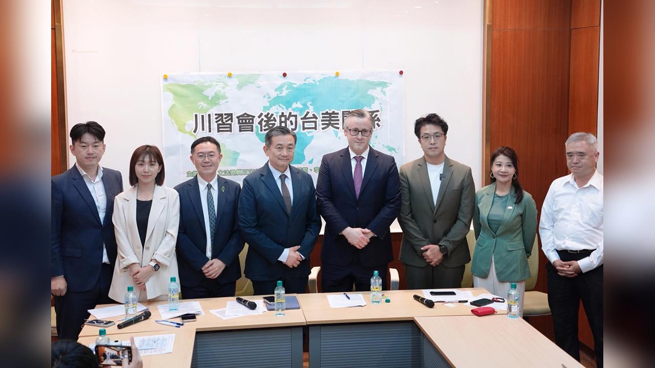 快新聞/國民黨又「放鳥」外賓?美國安智庫主席拜會撲空 蕭旭岑「人在中國」