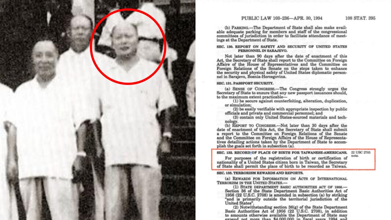 關鍵今日／緬懷「五龍一鳳」李源棧！美對台定位轉捩點…護照出生地「中國→台灣」