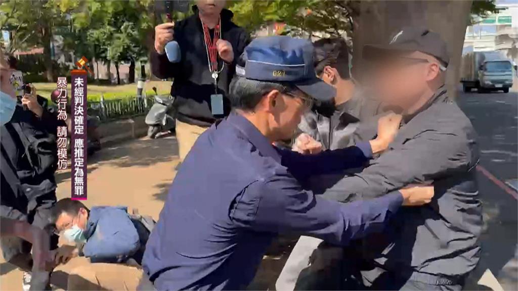 台中五億高中生案開庭　美髮師衝法院外毆夏男