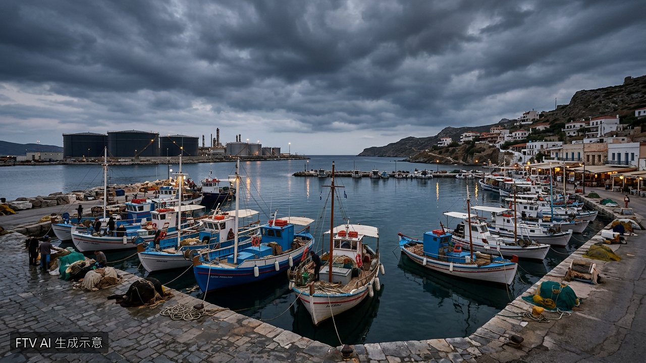 不滿油價逼近新高　法國漁民封鎖南部港口與油庫抗議