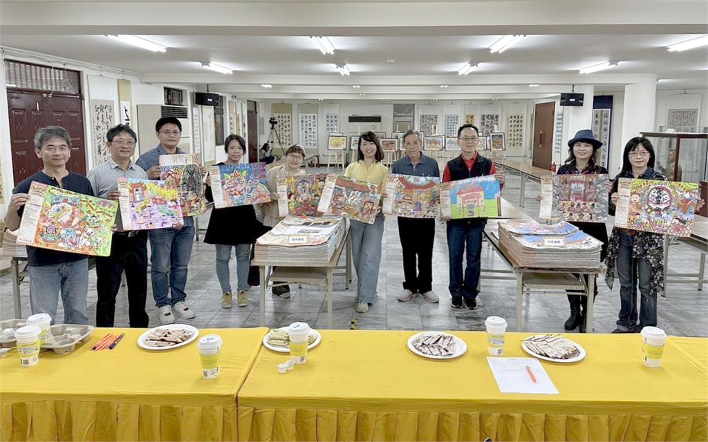 壽山巖親子繪畫收件近萬 童趣重現建醮經典