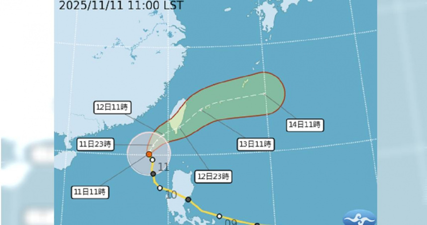 鳳凰颱風持續減弱！明晨8地達停班課標準　粉專估：週四就全員下莊