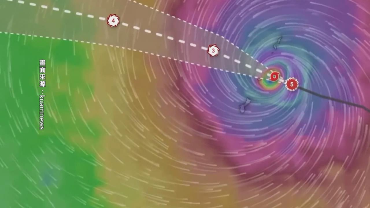 強颱巴威直撲! 羅塔島災情慘重 關島氣象雷達陣亡