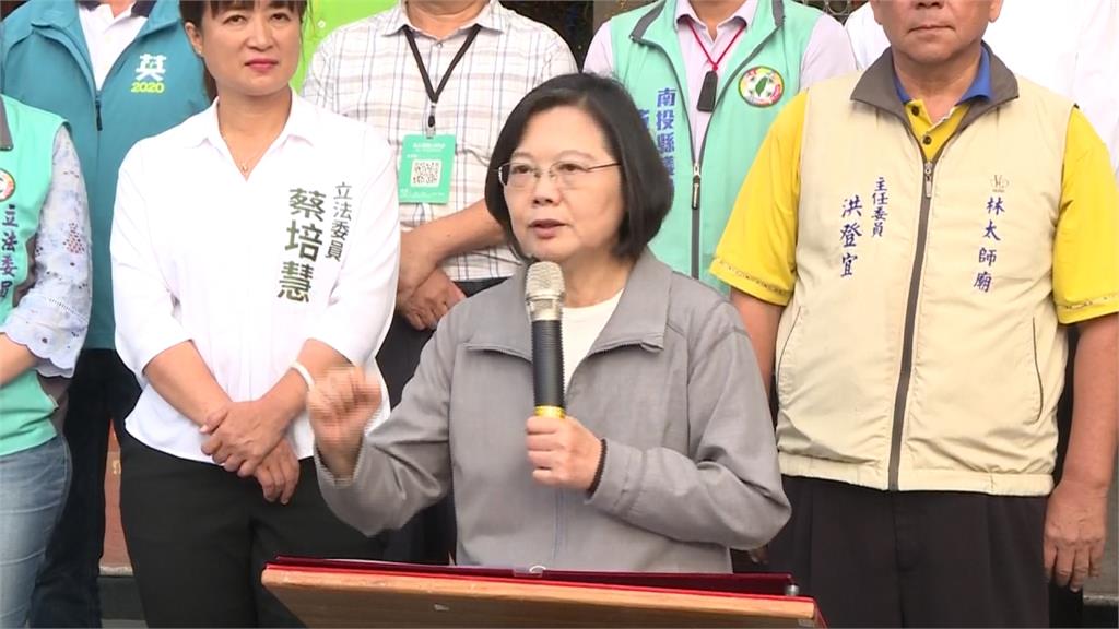 不怕中國介入台灣選舉！蔡總統：對台灣人有信心