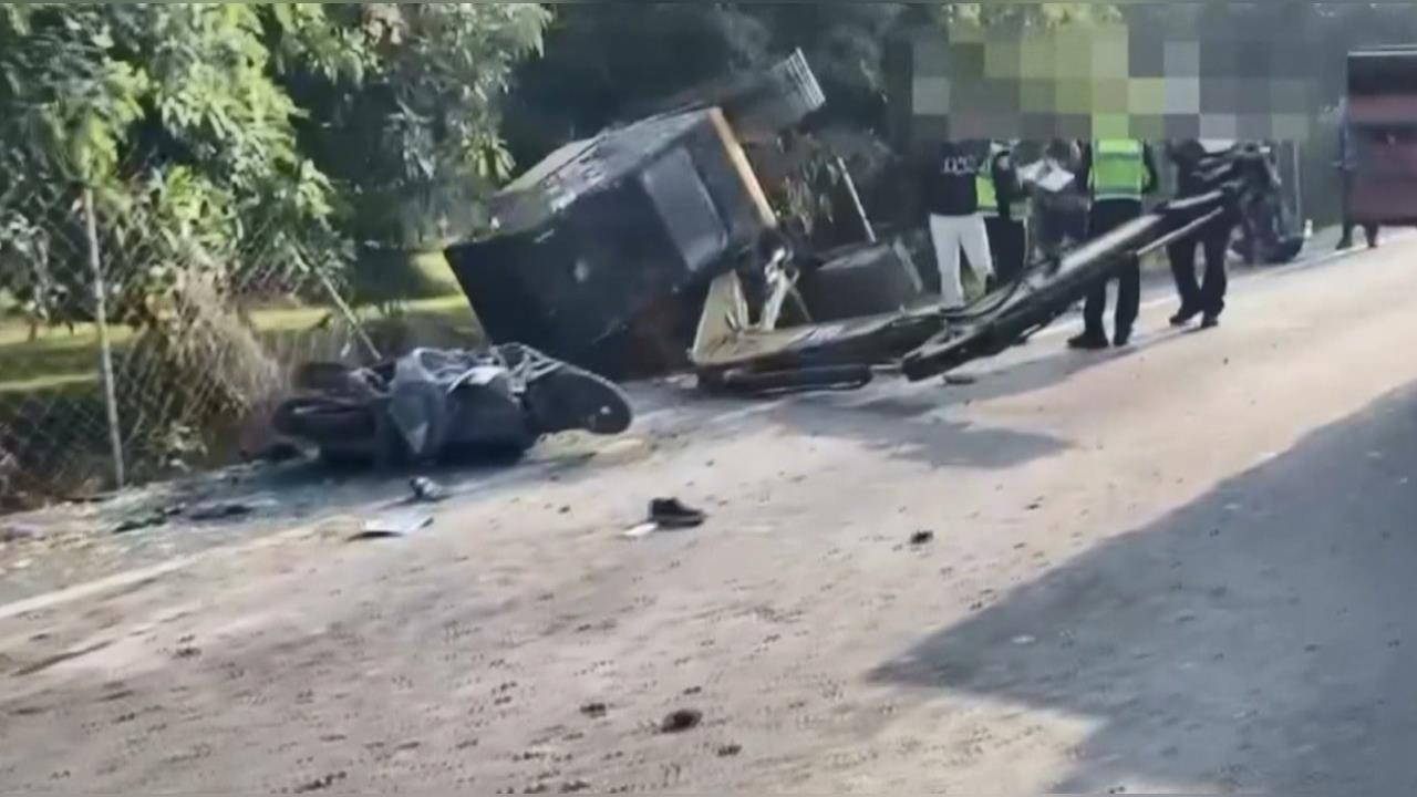 男子遭怪手砸死　妻罹白血病、3子女生活陷困境