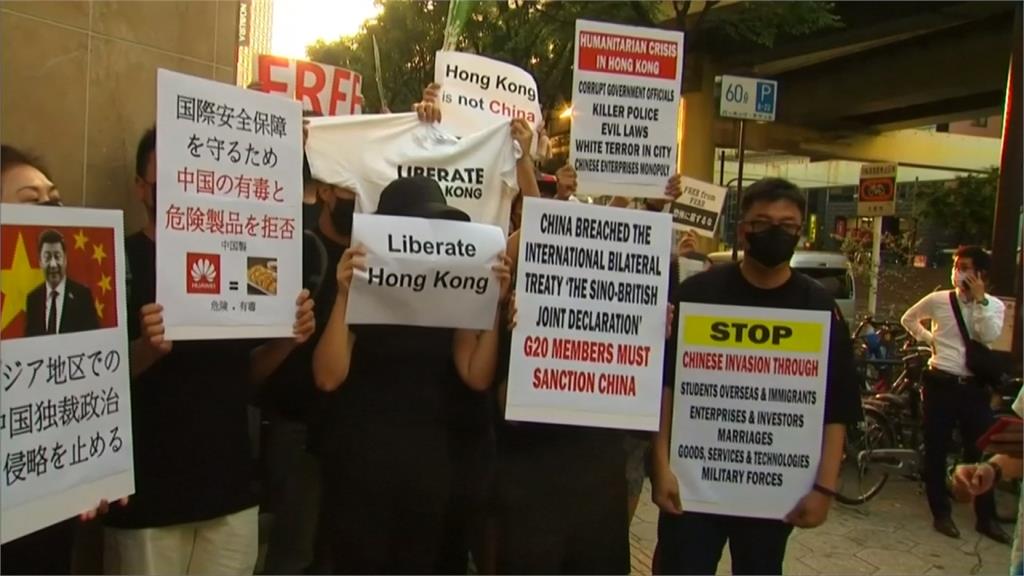反送中延燒至G20 陳浩天籲國際施壓北京