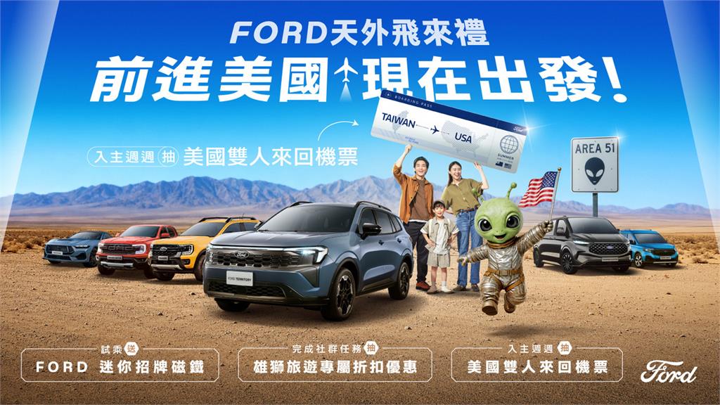 Ford 天外飛來禮限時開跑 New Ranger Raptor 26 年式全新到港
