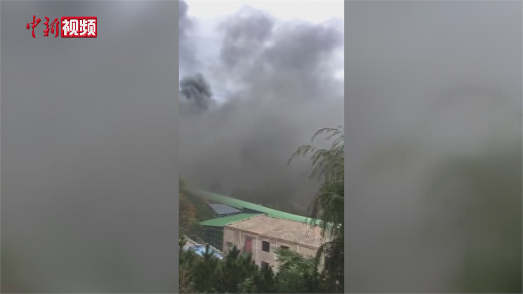 中國長假首日爆發事故 山西冰雕館大火 多人傷亡 