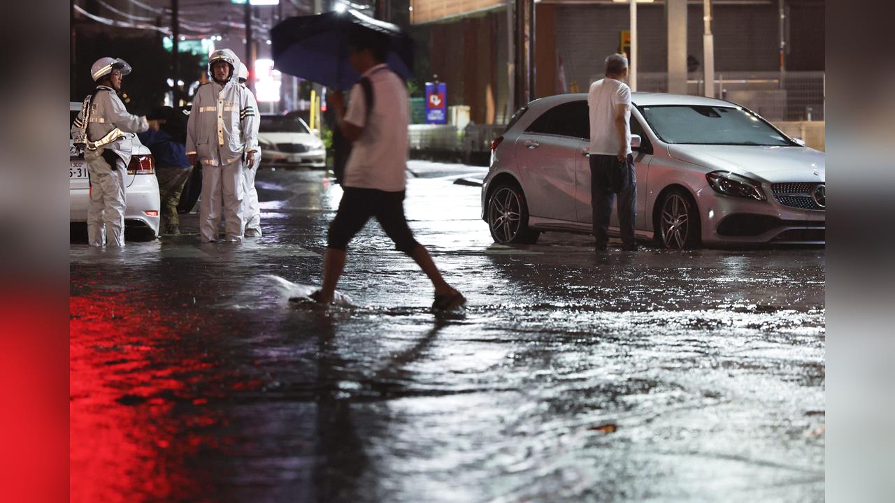 千葉破紀錄豪雨釀1死 22市町發布第5級特別警報