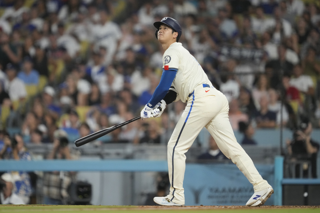 MLB(影)／看好大谷翔平挑戰73轟紀錄！日職3000安打傳奇球星張本勳給建議