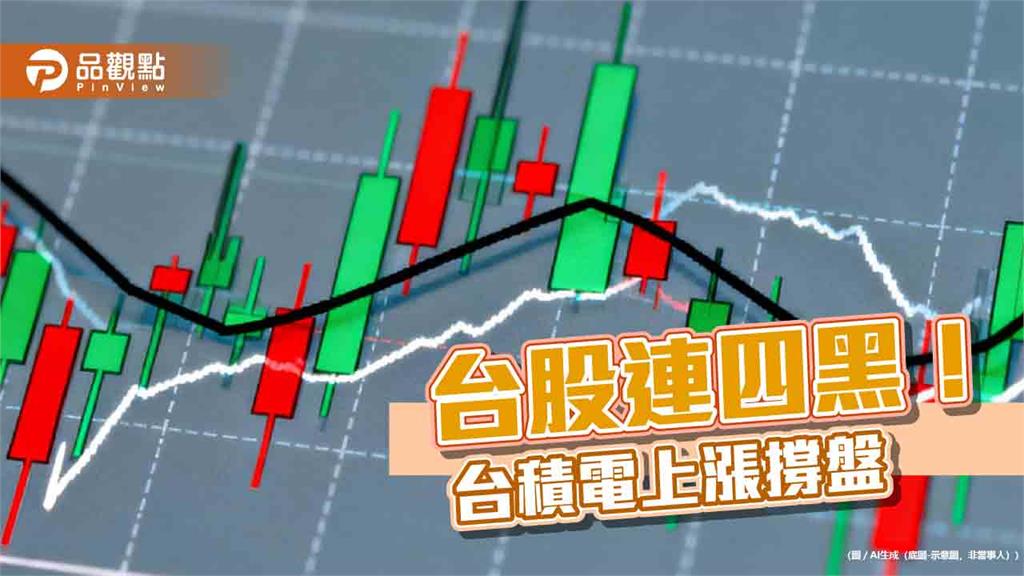 台股收跌351點！台積電明除息　蒸發指數55.64點